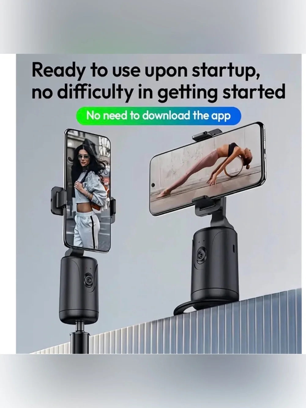Mini Auto Face Tracking Selfie Stick